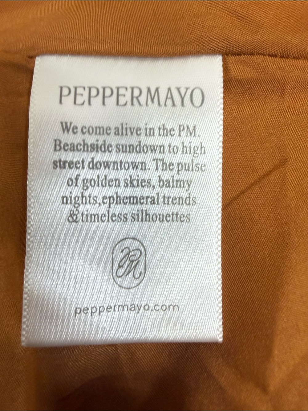 Peppermayo Under The Pagoda Strapless Maxi Dress Amber - Size 2- NWT - Picture 5 of 8